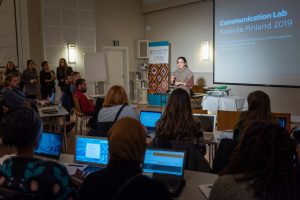 Young Med Voices koulutus